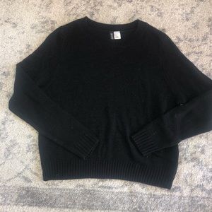 H&M Divided Black Sweater